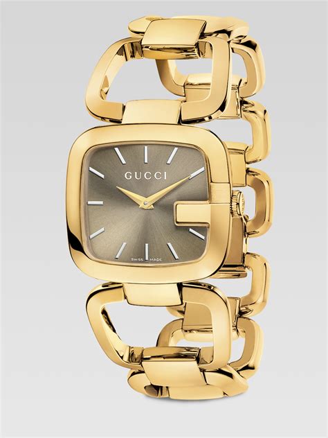 gucci key bracelet gold|gucci gold bracelet watch women's.